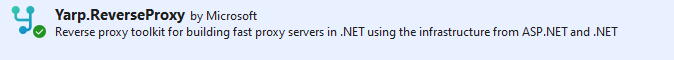 yarp-nuget-screenshot