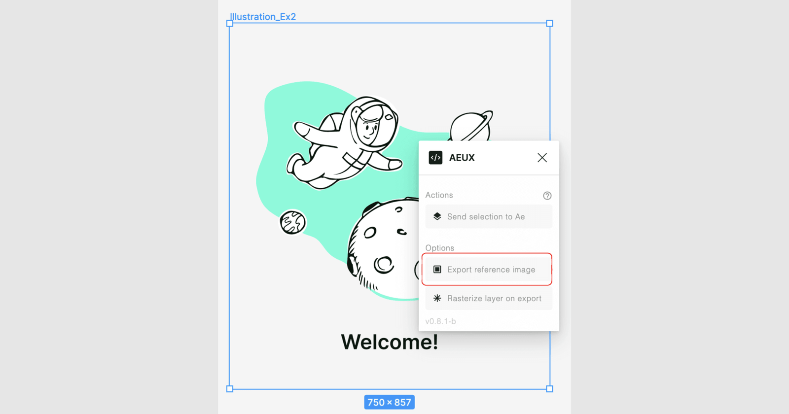 exporting referrence image from figma