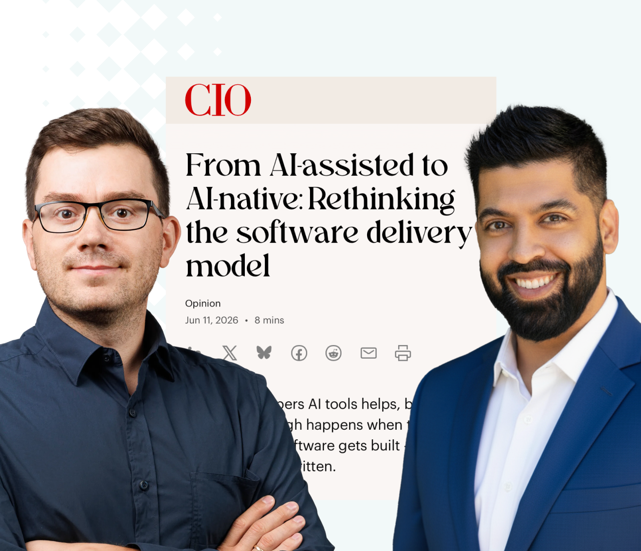 From AI-assisted to AI-native: Rethinking the software delivery model