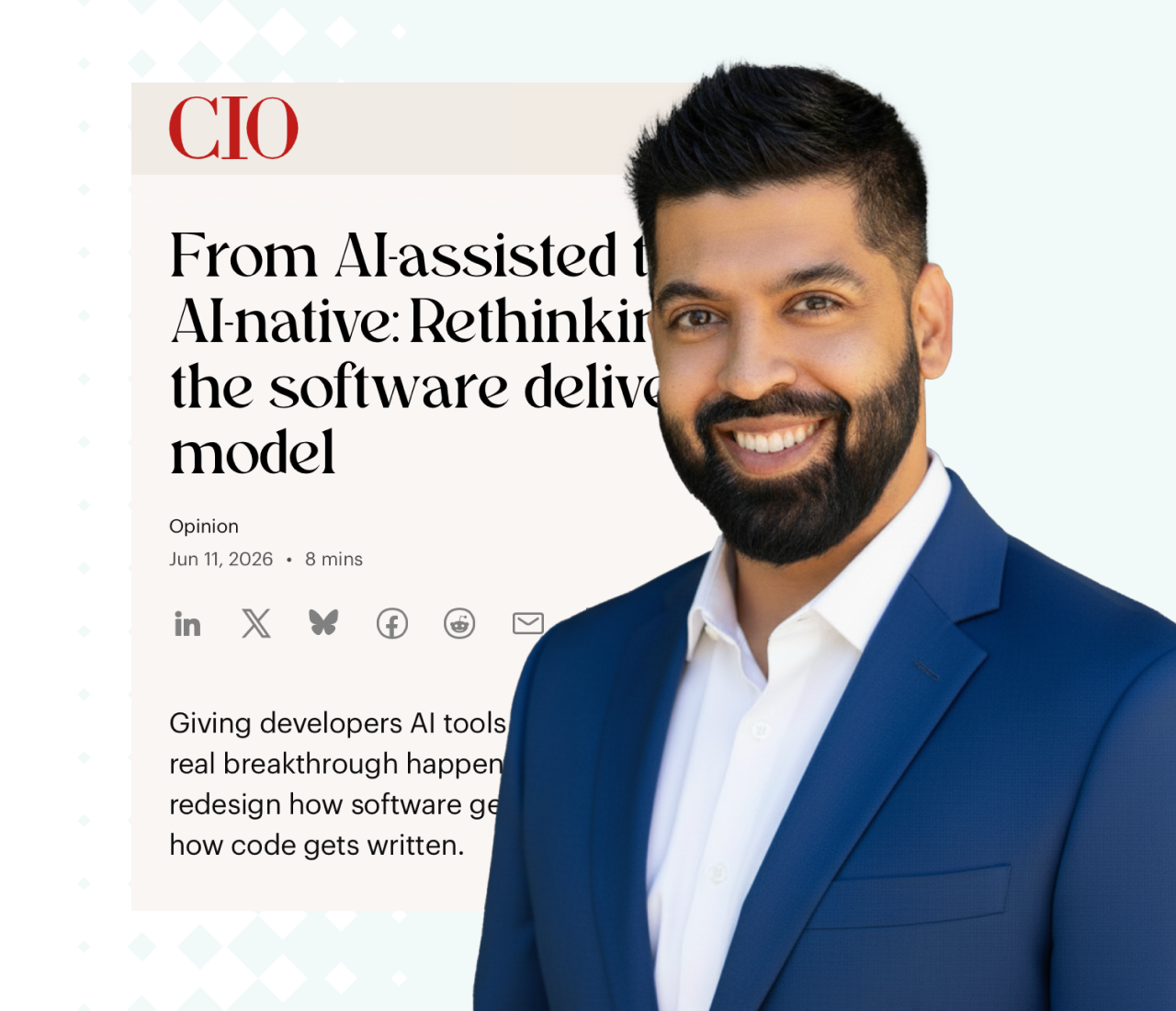 From AI-assisted to AI-native: Rethinking the software delivery model